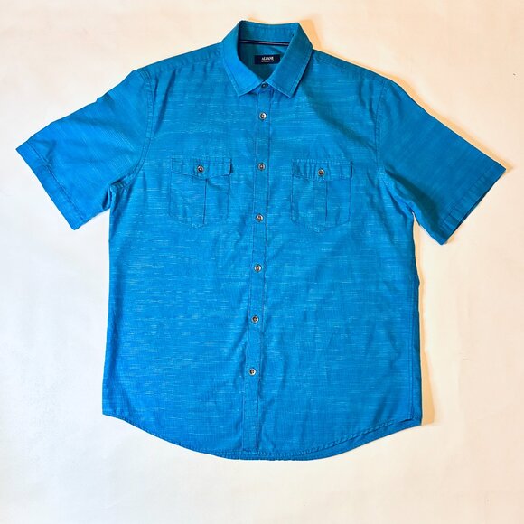 Lot of Four Shirts for Men. Two Short-Sleeve Polos and Two Short-Sleeve Button. - Picture 10 of 15
